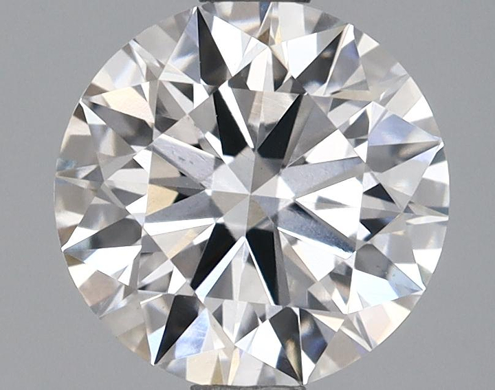 1.45 Carat Round Shaped Ideal Cut VS2 IGI Certified Lab Grown Diamond