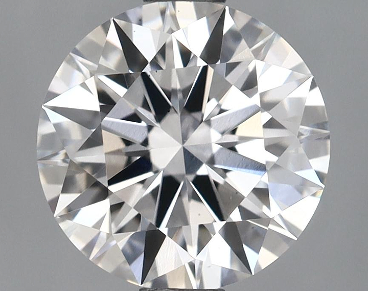 1.43 Carat Round Shaped Ideal Cut VS2 IGI Certified Lab Grown Diamond