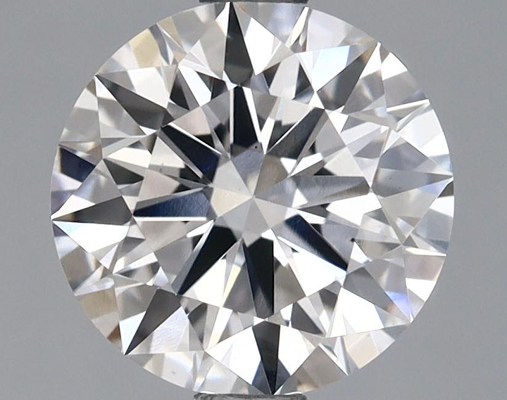 1.69 Carat Round Shaped Ideal Cut VS1 IGI Certified Lab Grown Diamond