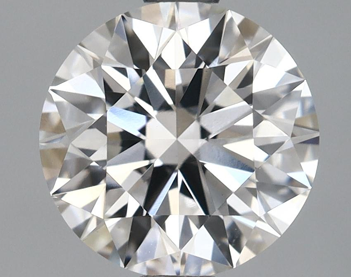 1.68 Carat Round Shaped Ideal Cut VS2 IGI Certified Lab Grown Diamond