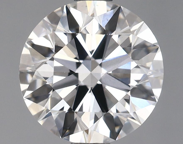 1.69 Carat Round Shaped Ideal Cut VS1 IGI Certified Lab Grown Diamond