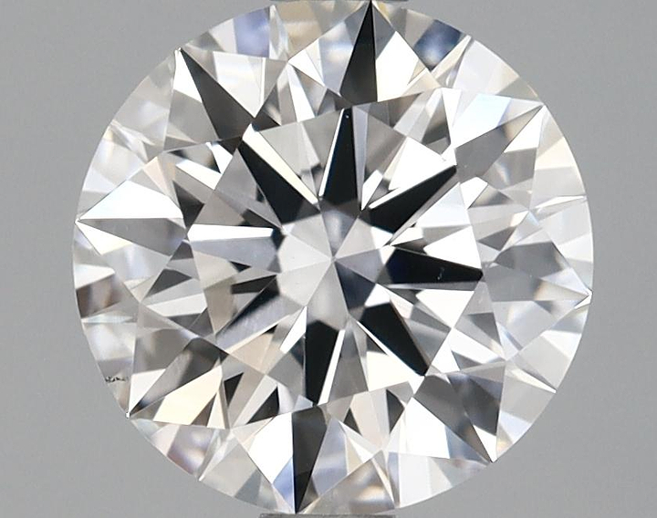 1.69 Carat Round Shaped Ideal Cut VS1 IGI Certified Lab Grown Diamond