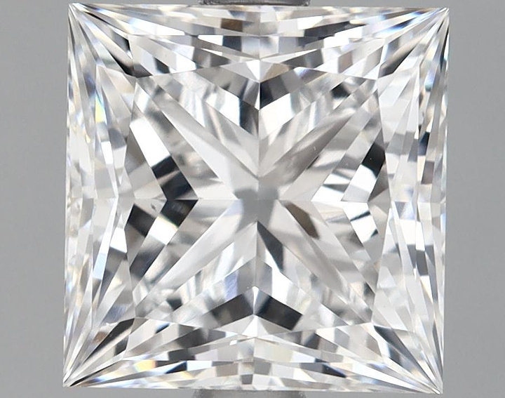 2.13 Carat Princess Shaped Ideal Cut VS1 IGI Certified Lab Grown Diamond