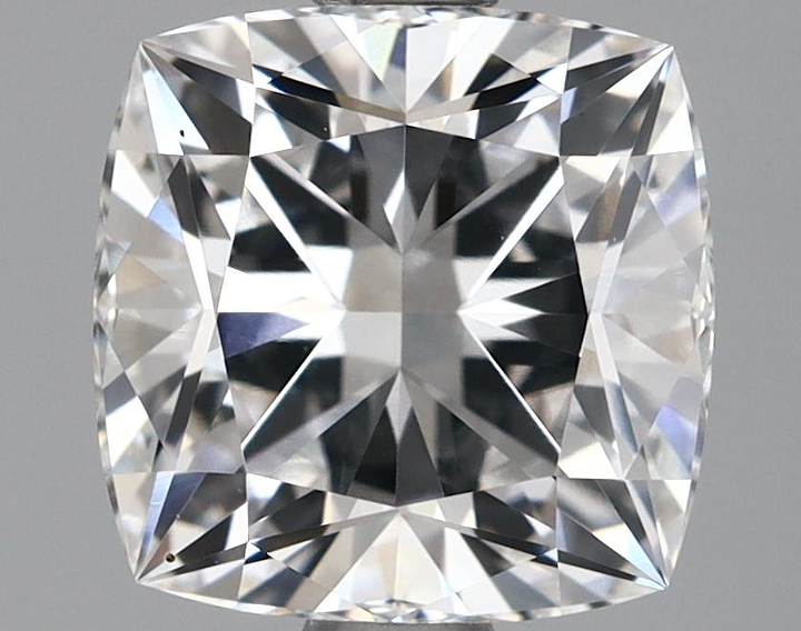 1.68 Carat Cushion Shaped Ideal Cut VVS2 IGI Certified Lab Grown Diamond