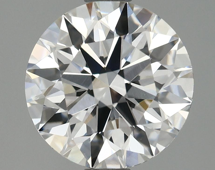 1.69 Carat Round Shaped Ideal Cut VVS2 IGI Certified Lab Grown Diamond