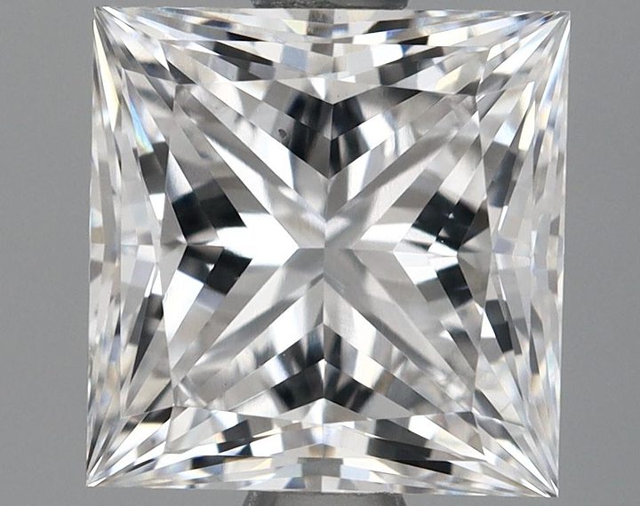 1.69 Carat Princess Shaped Ideal Cut VS1 IGI Certified Lab Grown Diamond