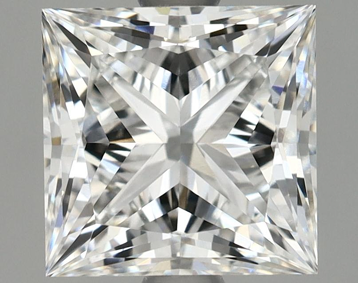 2.19 Carat Princess Shaped Ideal Cut VVS2 IGI Certified Lab Grown Diamond