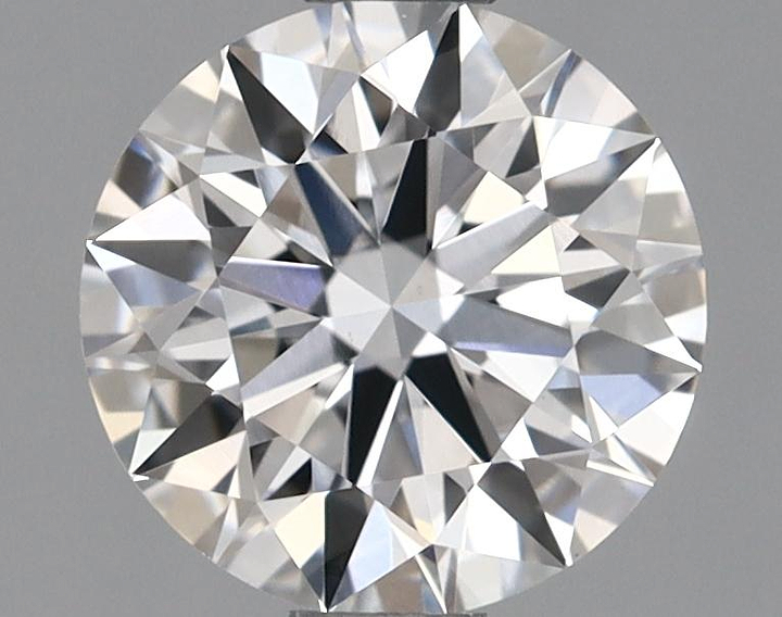 1.11 Carat Round Shaped Ideal Cut VS1 IGI Certified Lab Grown Diamond