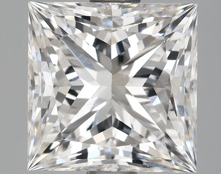 2.19 Carat Princess Shaped Ideal Cut VS1 IGI Certified Lab Grown Diamond