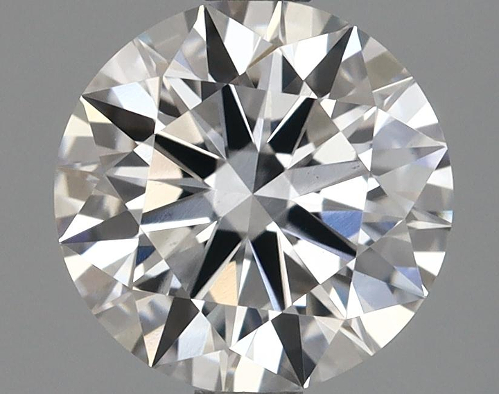 1.69 Carat Round Shaped Ideal Cut VVS2 IGI Certified Lab Grown Diamond