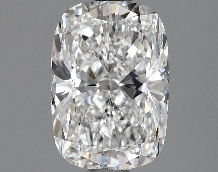 1.64 Carat Elongated Cushion Shaped Excellent Cut VS1 IGI Certified Lab Grown Diamond