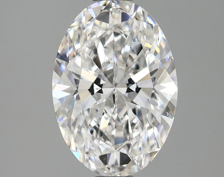 1.63 Carat Oval Shaped Ideal Cut VS1 IGI Certified Lab Grown Diamond