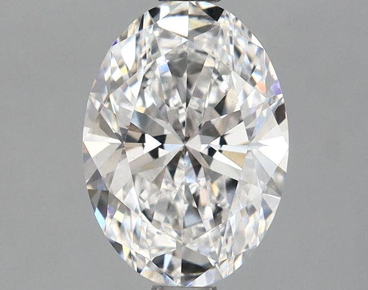 1.67 Carat Oval Shaped Ideal Cut VS1 IGI Certified Lab Grown Diamond