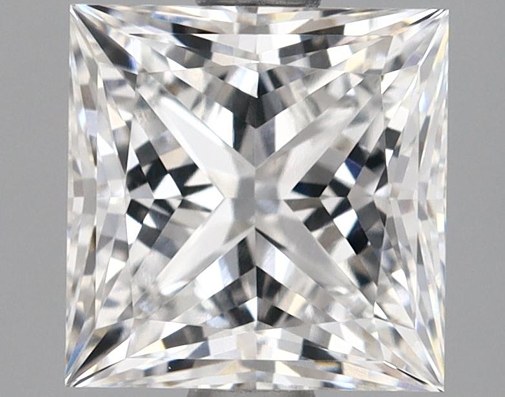 1.69 Carat Princess Shaped Ideal Cut VS1 IGI Certified Lab Grown Diamond
