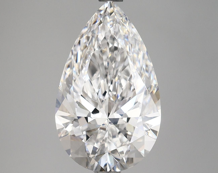 3.69 Carat Pear Shaped Ideal Cut VS1 IGI Certified Lab Grown Diamond