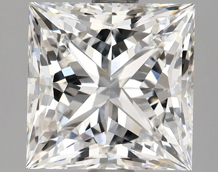 2.73 Carat Princess Shaped Ideal Cut VS1 IGI Certified Lab Grown Diamond