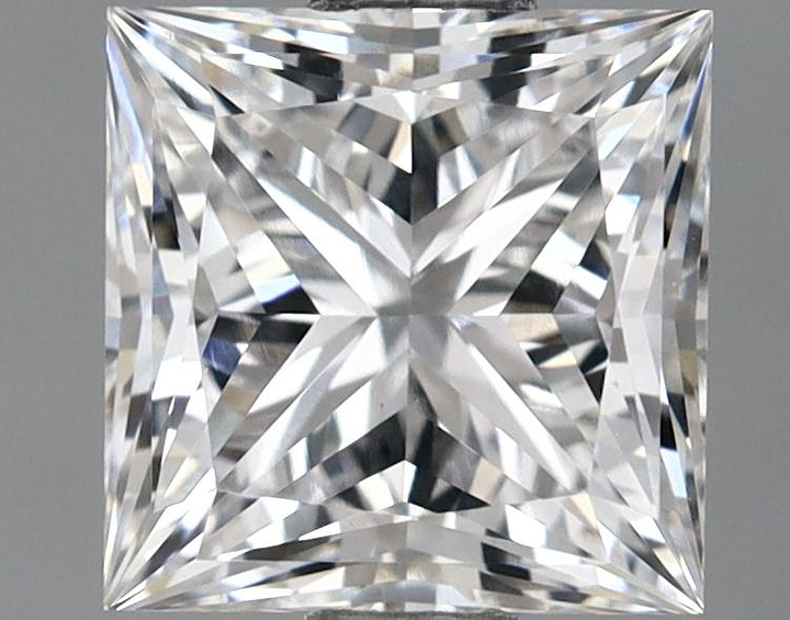 1.29 Carat Princess Shaped Ideal Cut VVS2 IGI Certified Lab Grown Diamond