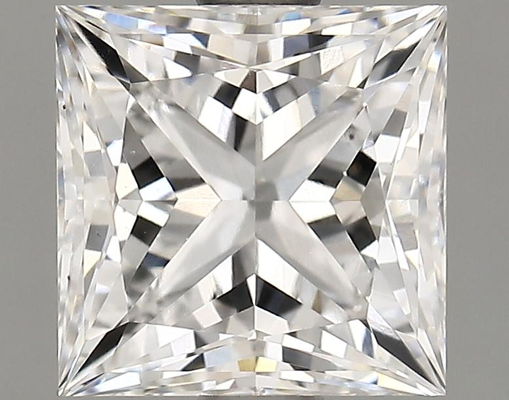 1.68 Carat Princess Shaped Ideal Cut VS1 IGI Certified Lab Grown Diamond