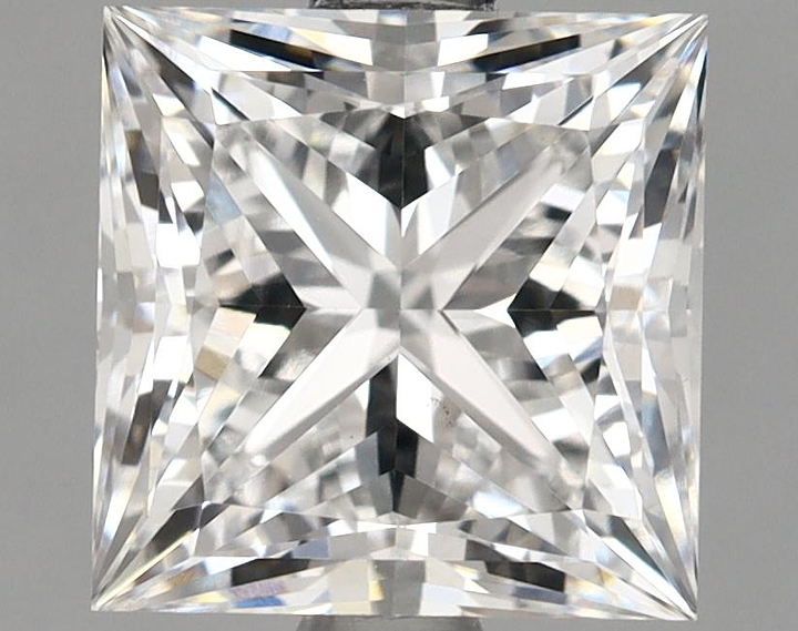 2.39 Carat Princess Shaped Ideal Cut VS1 IGI Certified Lab Grown Diamond