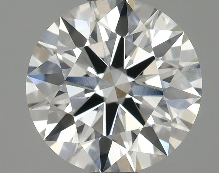 1.69 Carat Round Shaped Ideal Cut VVS2 IGI Certified Lab Grown Diamond