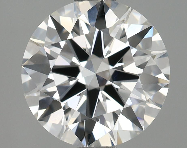 1.69 Carat Round Shaped Ideal Cut VVS2 IGI Certified Lab Grown Diamond