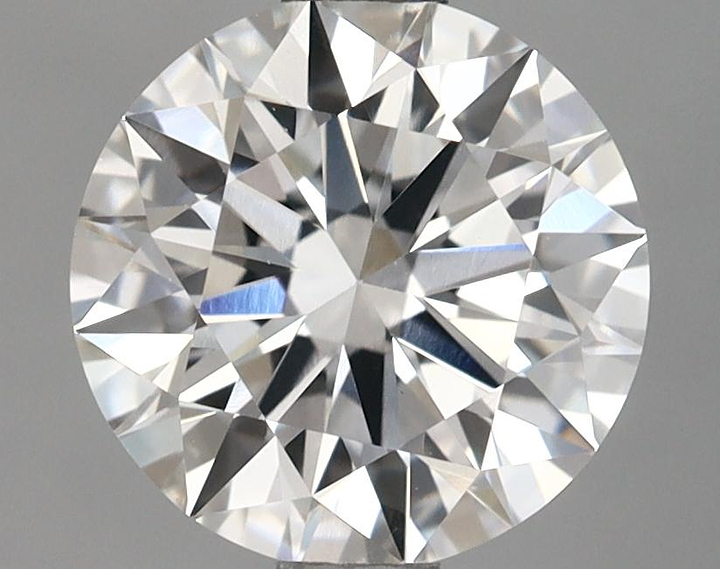 1.68 Carat Round Shaped Ideal Cut VVS2 IGI Certified Lab Grown Diamond