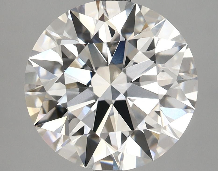 3.85 Carat Round Shaped Ideal Cut VVS2 IGI Certified Lab Grown Diamond