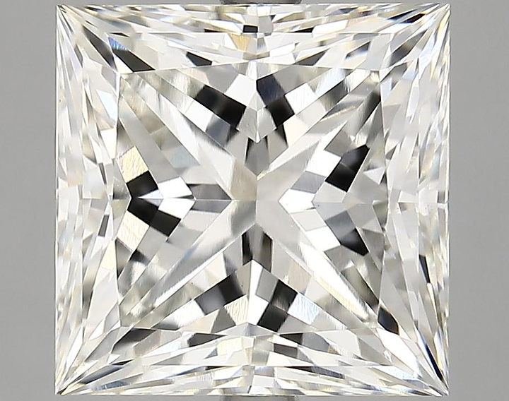 6.29 Carat Princess Shaped Ideal Cut VS1 IGI Certified Lab Grown Diamond