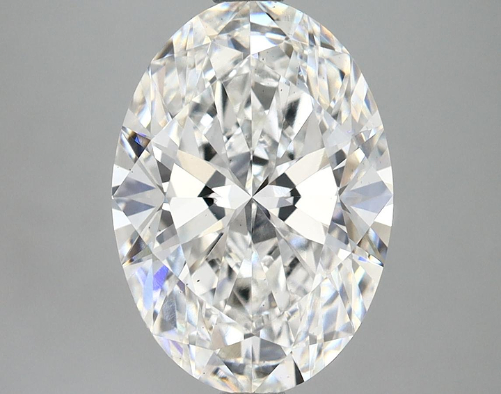 3.69 Carat Oval Shaped Ideal Cut VS2 IGI Certified Lab Grown Diamond