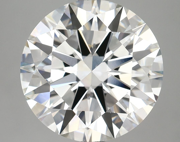 5.85 Carat Round Shaped Excellent Cut VVS2 IGI Certified Lab Grown Diamond