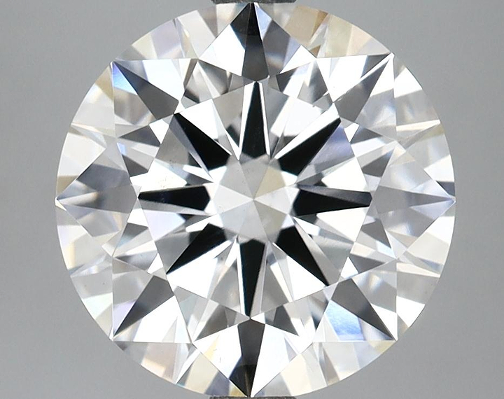 3.69 Carat Round Shaped Ideal Cut VS2 IGI Certified Lab Grown Diamond