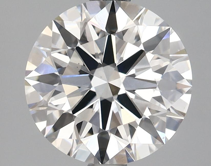 2.69 Carat Round Shaped Ideal Cut VS2 IGI Certified Lab Grown Diamond