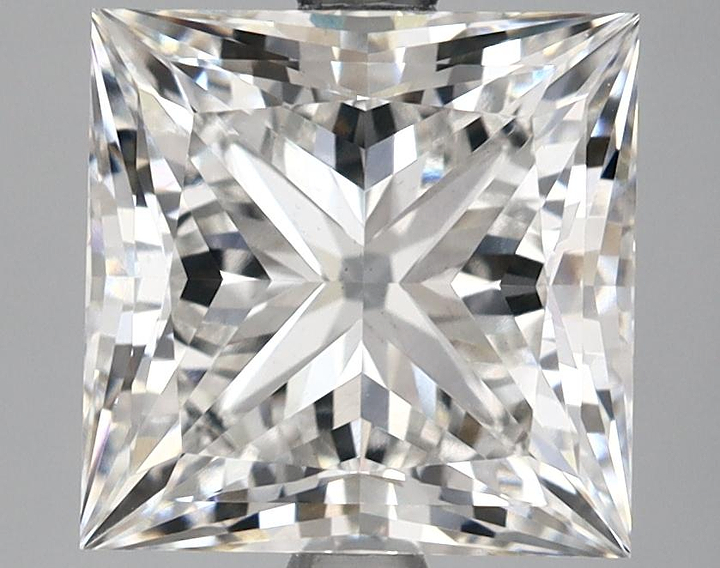 4.16 Carat Princess Shaped Ideal Cut VS1 IGI Certified Lab Grown Diamond