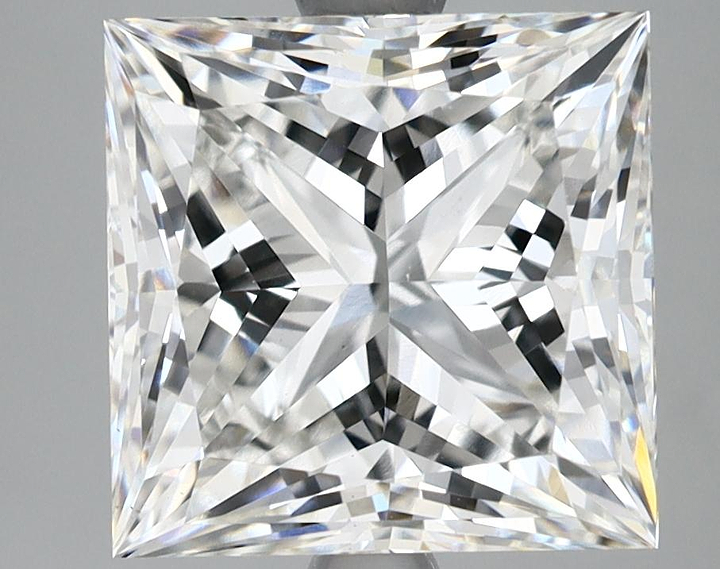 4.94 Carat Princess Shaped Ideal Cut VS1 IGI Certified Lab Grown Diamond