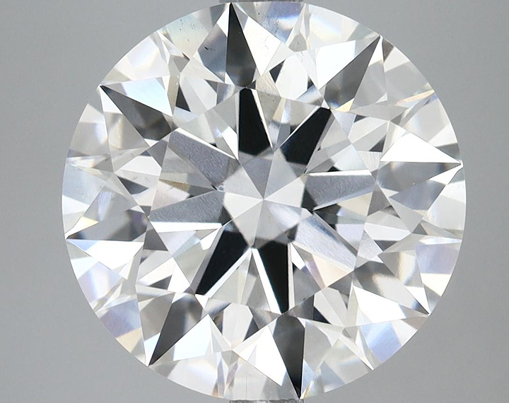 6.16 Carat Round Shaped Ideal Cut VS2 IGI Certified Lab Grown Diamond