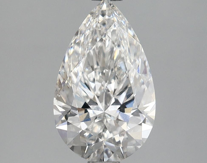 1.69 Carat Pear Shaped Ideal Cut VS2 IGI Certified Lab Grown Diamond