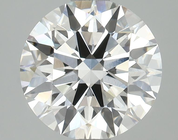 2.17 Carat Round Shaped Ideal Cut VVS2 IGI Certified Lab Grown Diamond