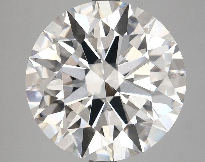6.26 Carat Round Shaped Ideal Cut VS2 IGI Certified Lab Grown Diamond