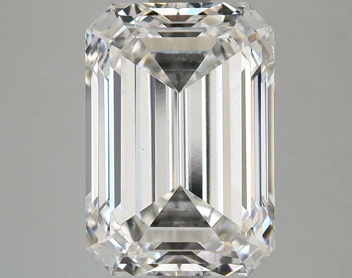 4.67 Carat Emerald Shaped Ideal Cut VS1 IGI Certified Lab Grown Diamond