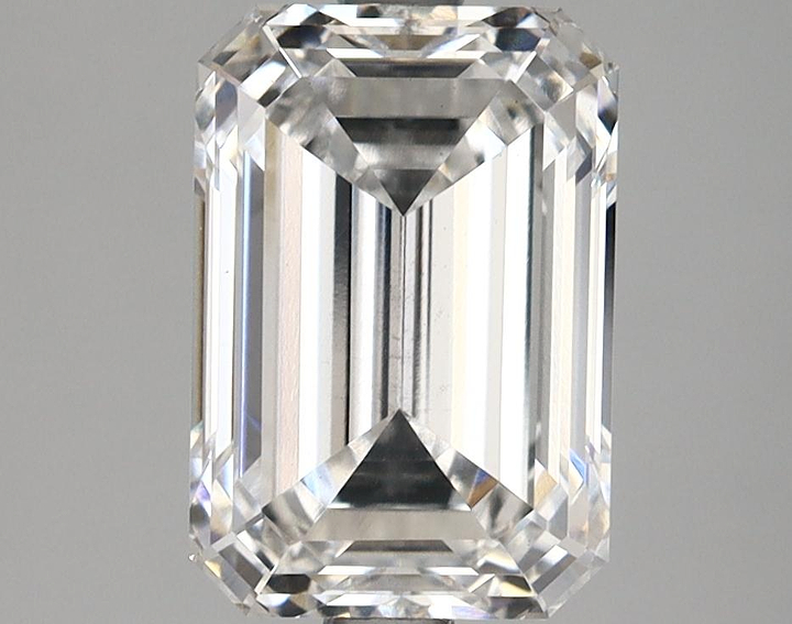 3.04 Carat Emerald Shaped Ideal Cut VS1 IGI Certified Lab Grown Diamond