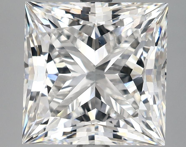 4.95 Carat Princess Shaped Ideal Cut VS1 IGI Certified Lab Grown Diamond