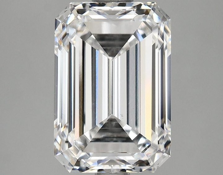 2.91 Carat Emerald Shaped Ideal Cut VS1 IGI Certified Lab Grown Diamond