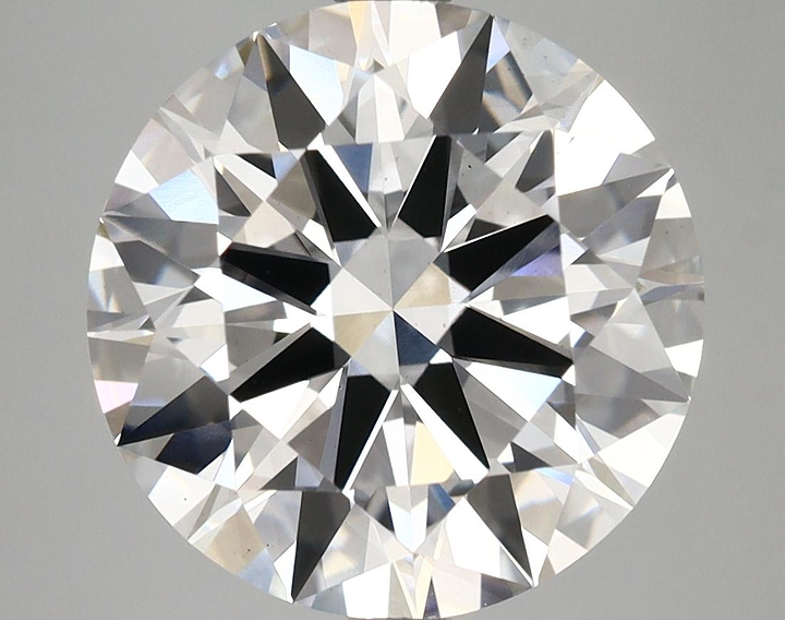 6.01 Carat Round Shaped Ideal Cut VS2 IGI Certified Lab Grown Diamond