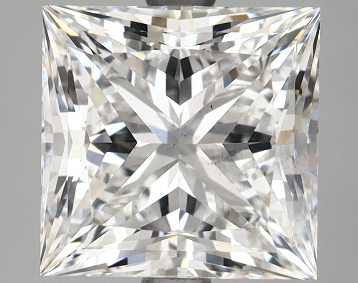 3.93 Carat Princess Shaped Ideal Cut VS2 IGI Certified Lab Grown Diamond