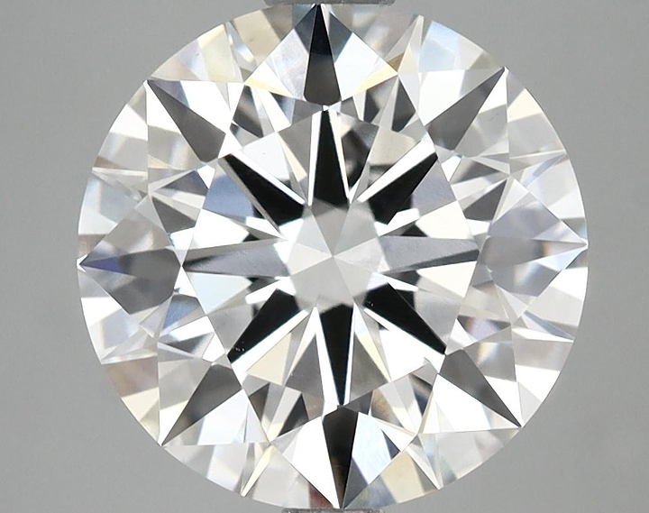 3.67 Carat Round Shaped Ideal Cut VS1 IGI Certified Lab Grown Diamond