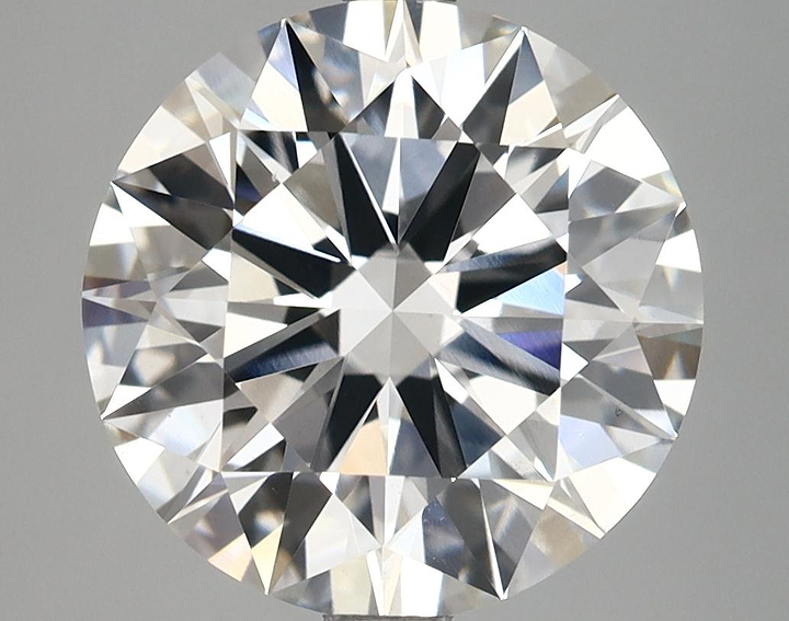 4.8 Carat Round Shaped Ideal Cut VS1 IGI Certified Lab Grown Diamond