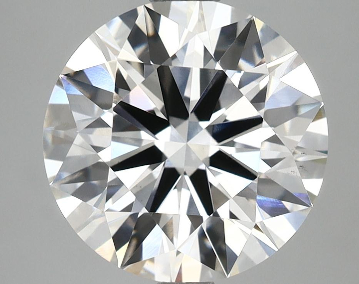 3.77 Carat Round Shaped Ideal Cut VS2 IGI Certified Lab Grown Diamond