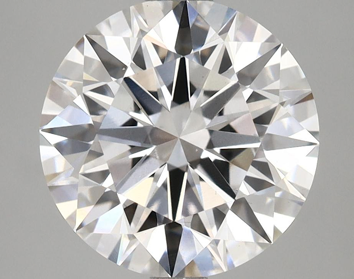 3.69 Carat Round Shaped Ideal Cut VS1 IGI Certified Lab Grown Diamond