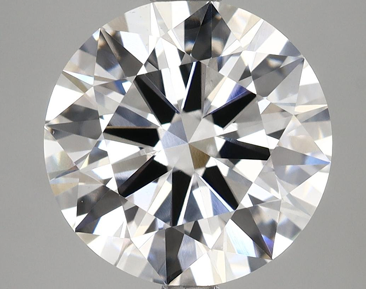 3.84 Carat Round Shaped Ideal Cut VS1 IGI Certified Lab Grown Diamond