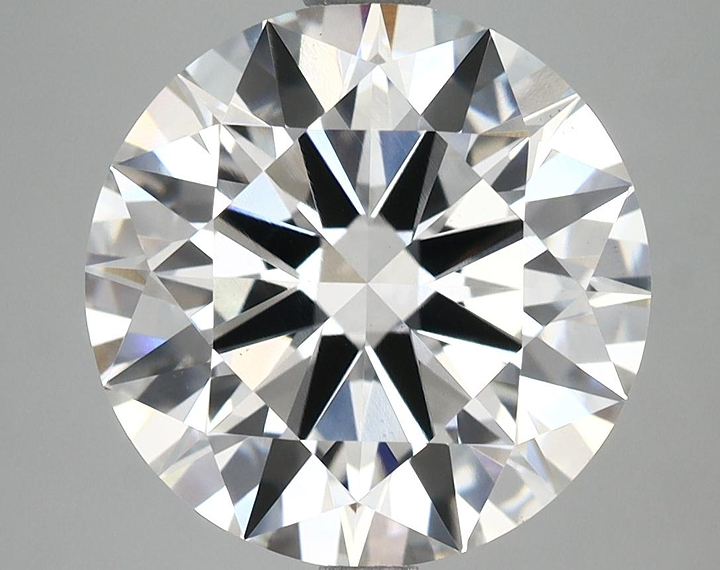 5.71 Carat Round Shaped Ideal Cut VS1 IGI Certified Lab Grown Diamond